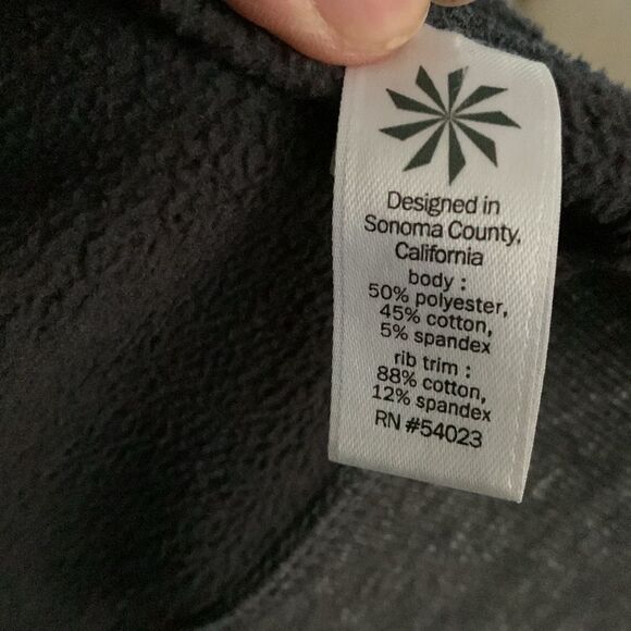 Athleta CYA Grey Small Strength Hoodie Jacket - Full Zip, Long Sweatshirt - Picture 7 of 7